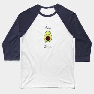 Vegan Camper Baseball T-Shirt